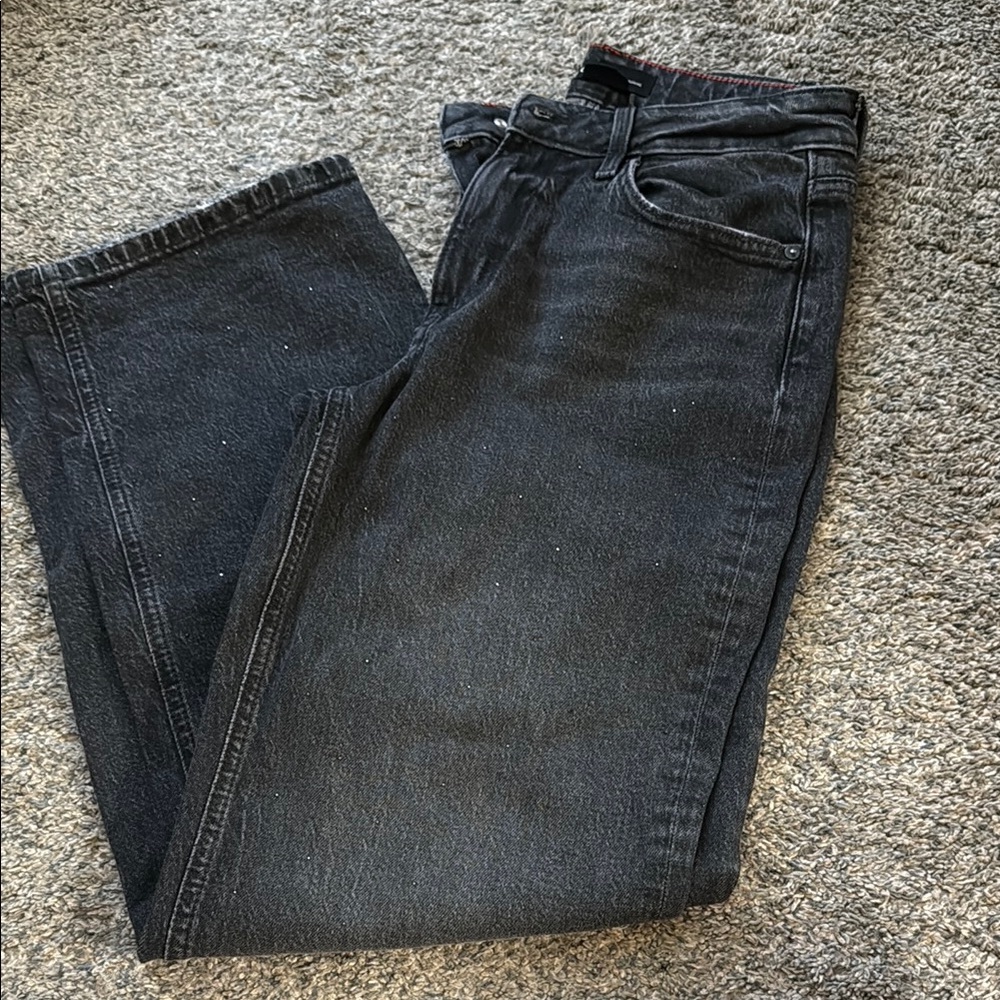 Maurices Men's Dark Gray Straight Jeans
